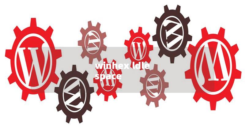 winhex ldle space