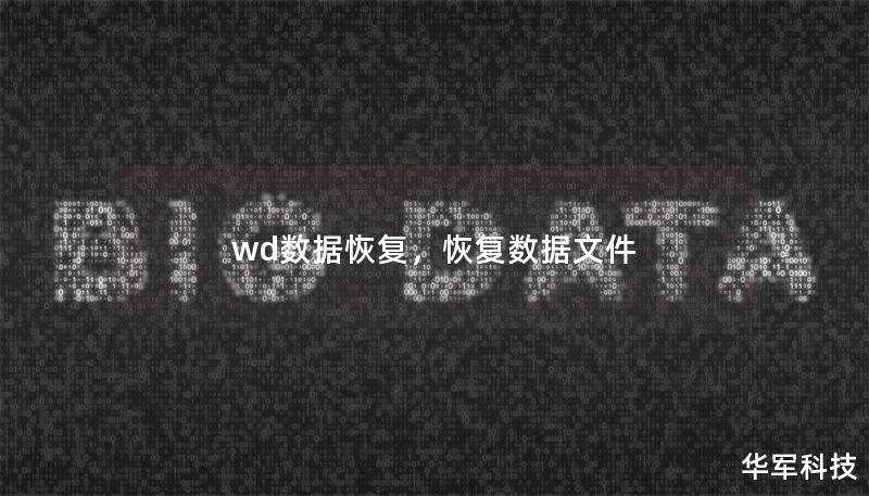 wd數(shù)據(jù)恢復(fù)，恢復(fù)數(shù)據(jù)文件