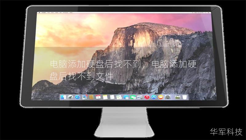 電腦添加硬盤后找不到，電腦添加硬盤后找不到文件
