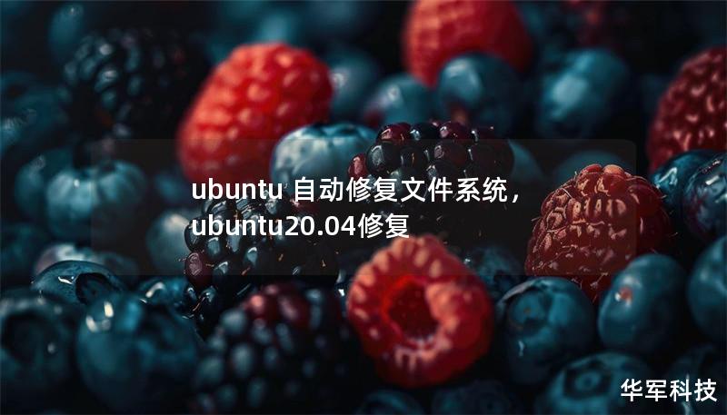 ubuntu 自動修復文件系統(tǒng)，ubuntu20.04修復