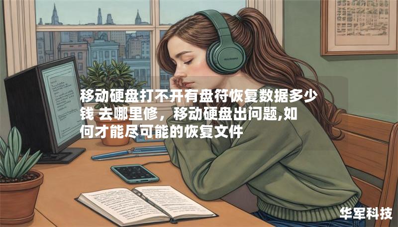 移動硬盤打不開有盤符恢復數據多少錢 去哪里修，移動硬盤出問題,如何才能盡可能的恢復文件