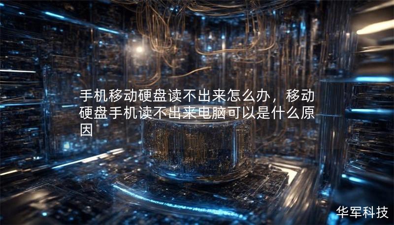 手機移動硬盤讀不出來怎么辦，移動硬盤手機讀不出來電腦可以是什么原因