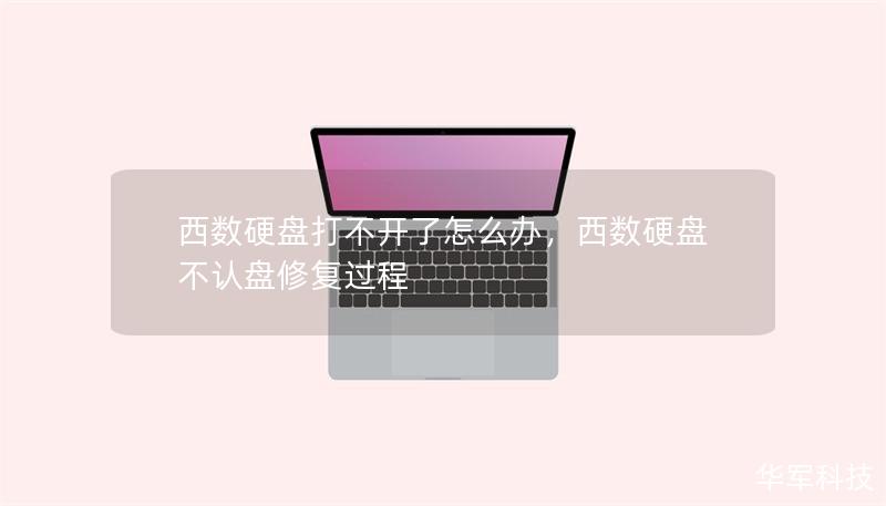 西數硬盤打不開了怎么辦，西數硬盤不認盤修復過程
