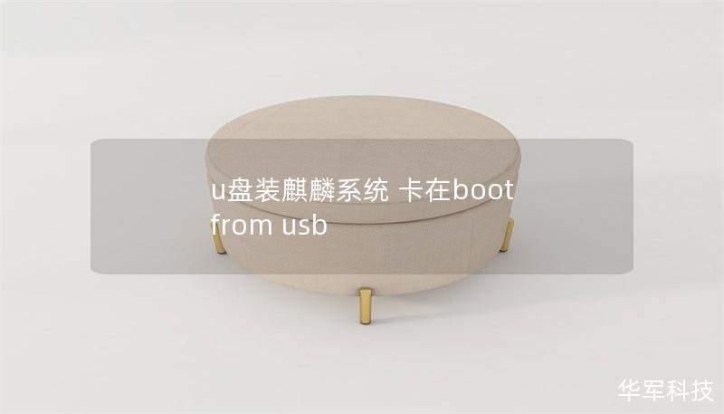 u盤裝麒麟系統(tǒng) 卡在boot from usb