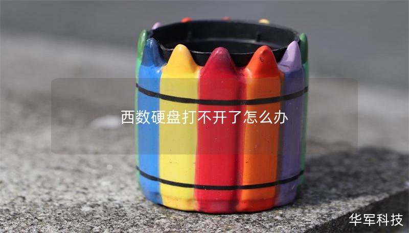 西數(shù)硬盤打不開了怎么辦