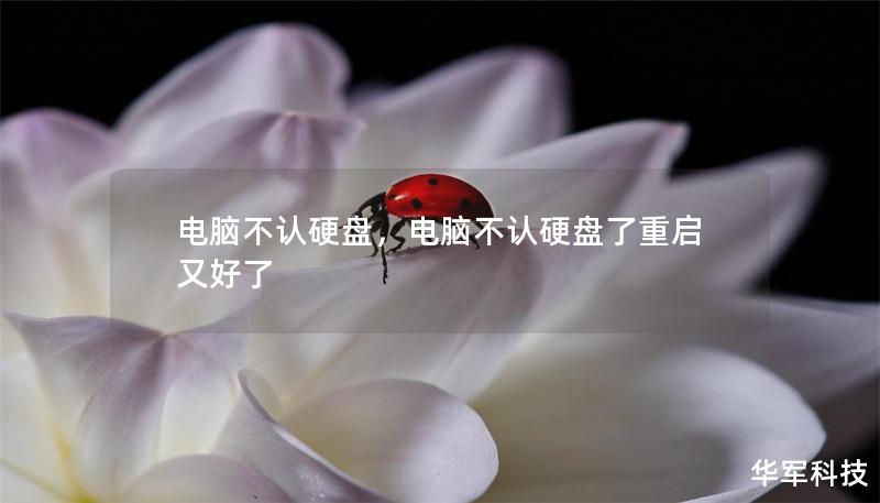 電腦不認(rèn)硬盤，電腦不認(rèn)硬盤了重啟又好了