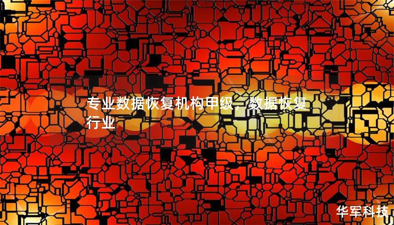 專業(yè)數(shù)據(jù)恢復(fù)機(jī)構(gòu)甲級(jí)，數(shù)據(jù)恢復(fù) 行業(yè)