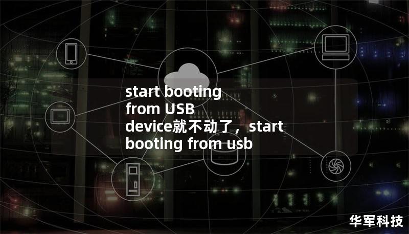 start booting from USB device就不動了，start booting from usb device disk error