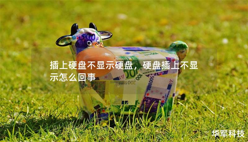 插上硬盤不顯示硬盤，硬盤插上不顯示怎么回事