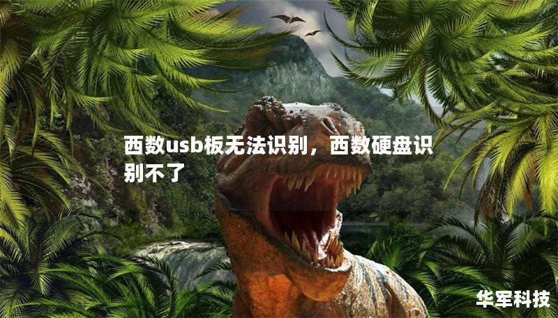 西數(shù)usb板無法識別，西數(shù)硬盤識別不了