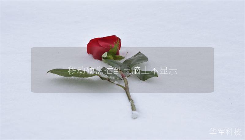 移動(dòng)硬盤插到電腦上不顯示