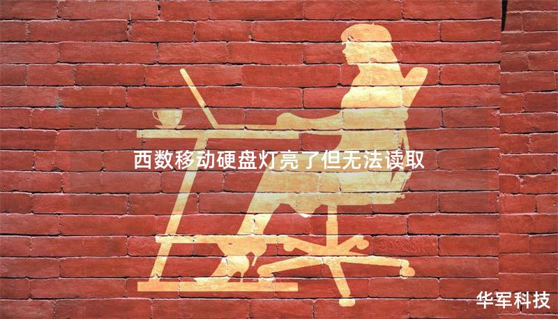 西數(shù)移動硬盤燈亮了但無法讀取