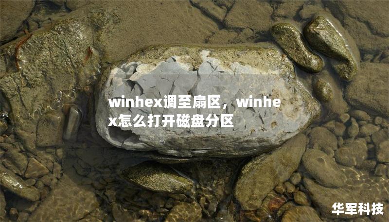 winhex調(diào)至扇區(qū)，winhex怎么打開磁盤分區(qū)